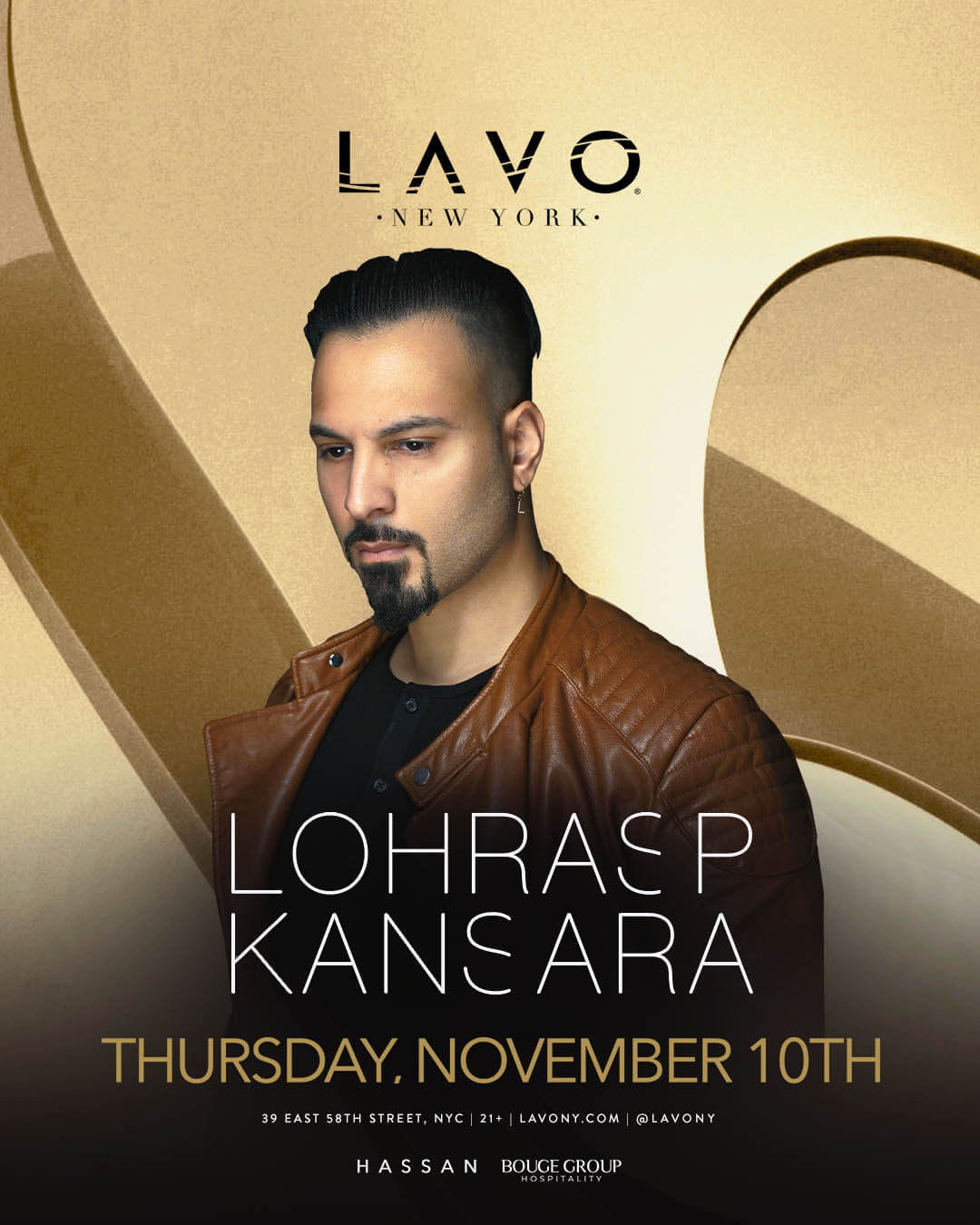 11/10/22 - Lohrasp Kansara - LAVO Nightclub New York - Tao Group Hospitality