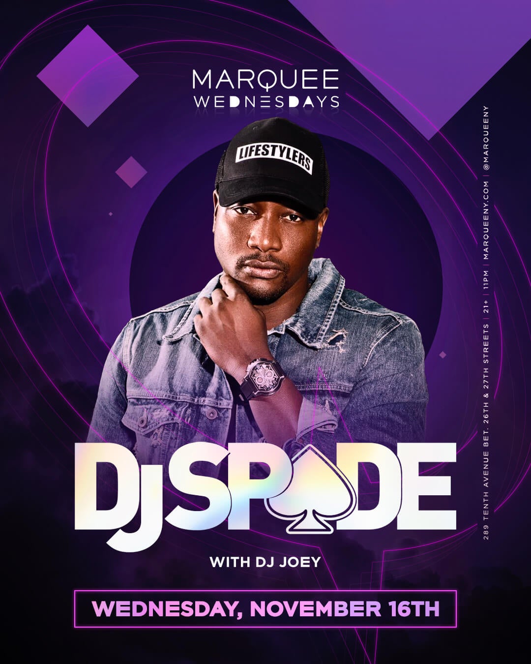 11/16/22 - DJ Spade - Marquee New York