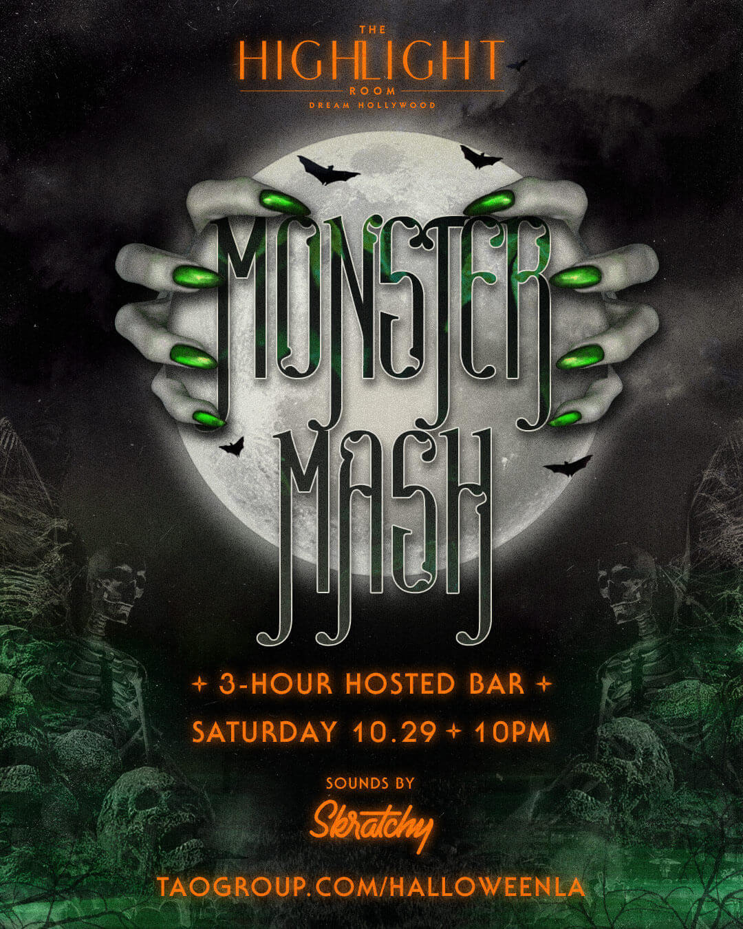 10/29/22 The Highlight Room Los Angeles – Monster Mash