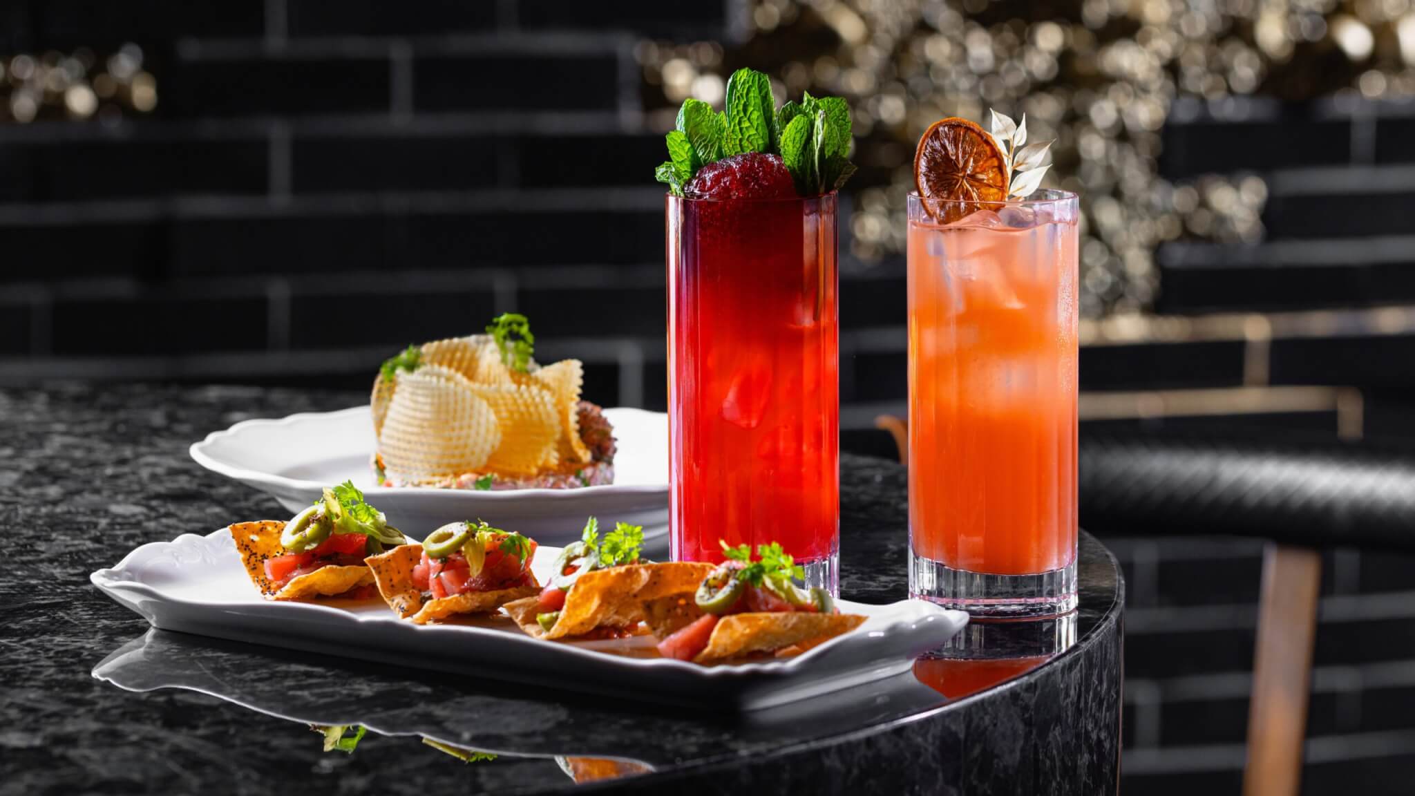 Coktails and Appetizers