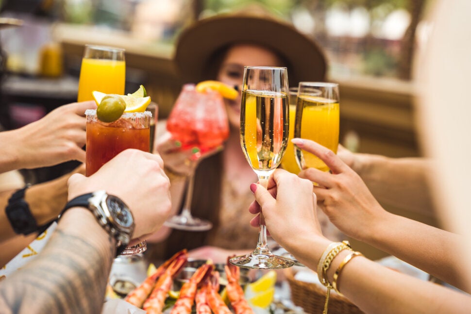 boozy brunch