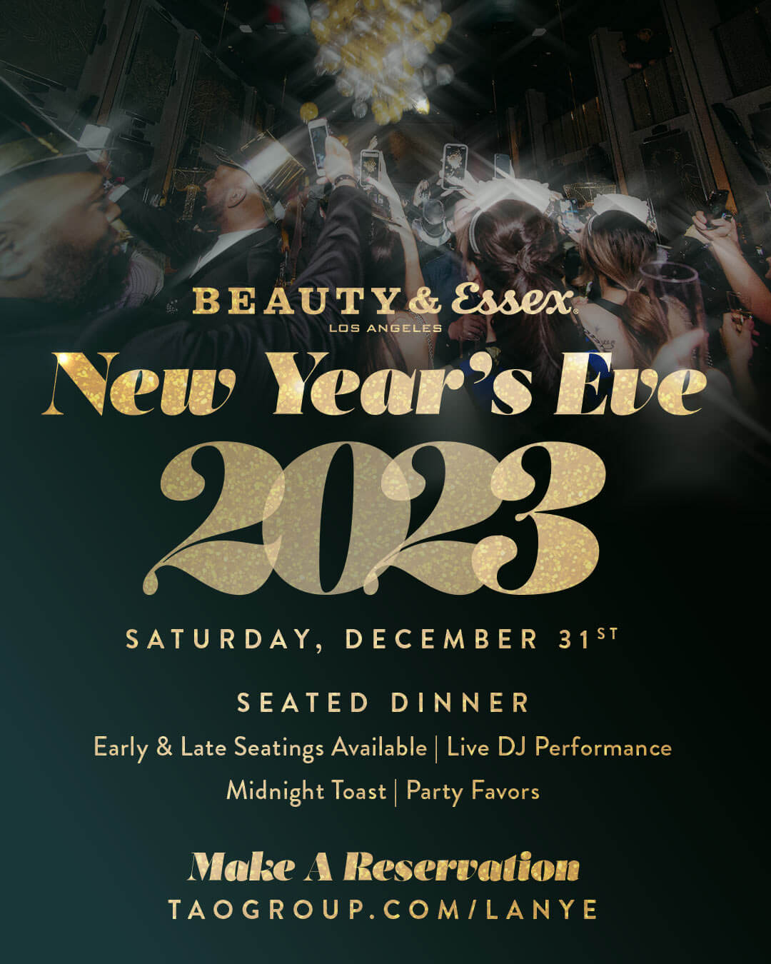 Beauty & Essex Los Angeles New Year's Eve