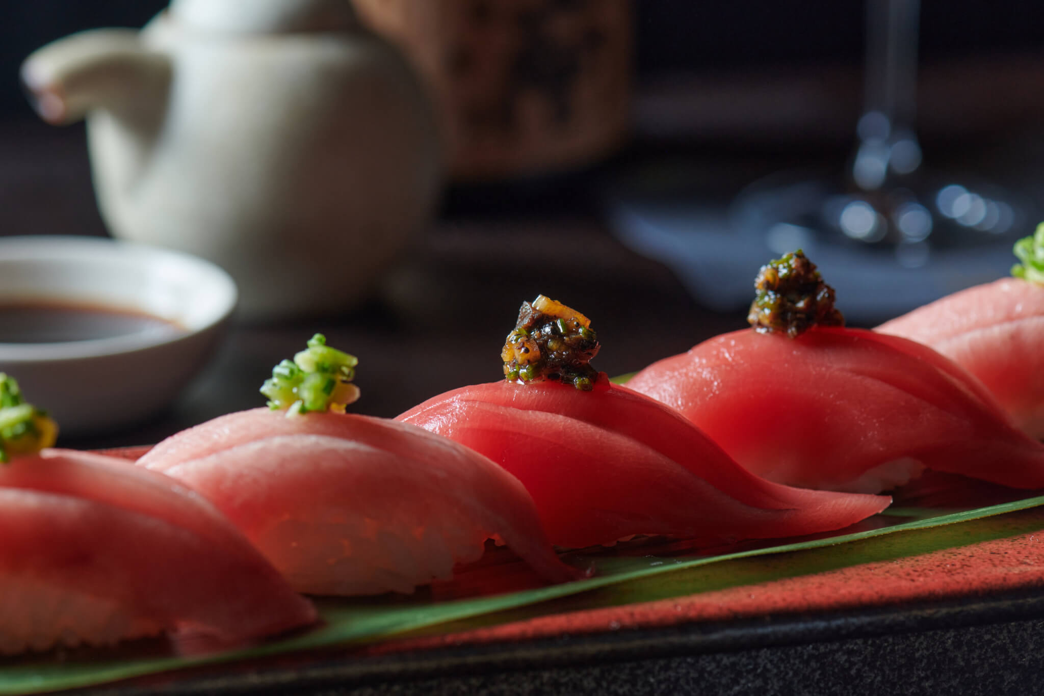 nigiri sushi at sake no hana nyc