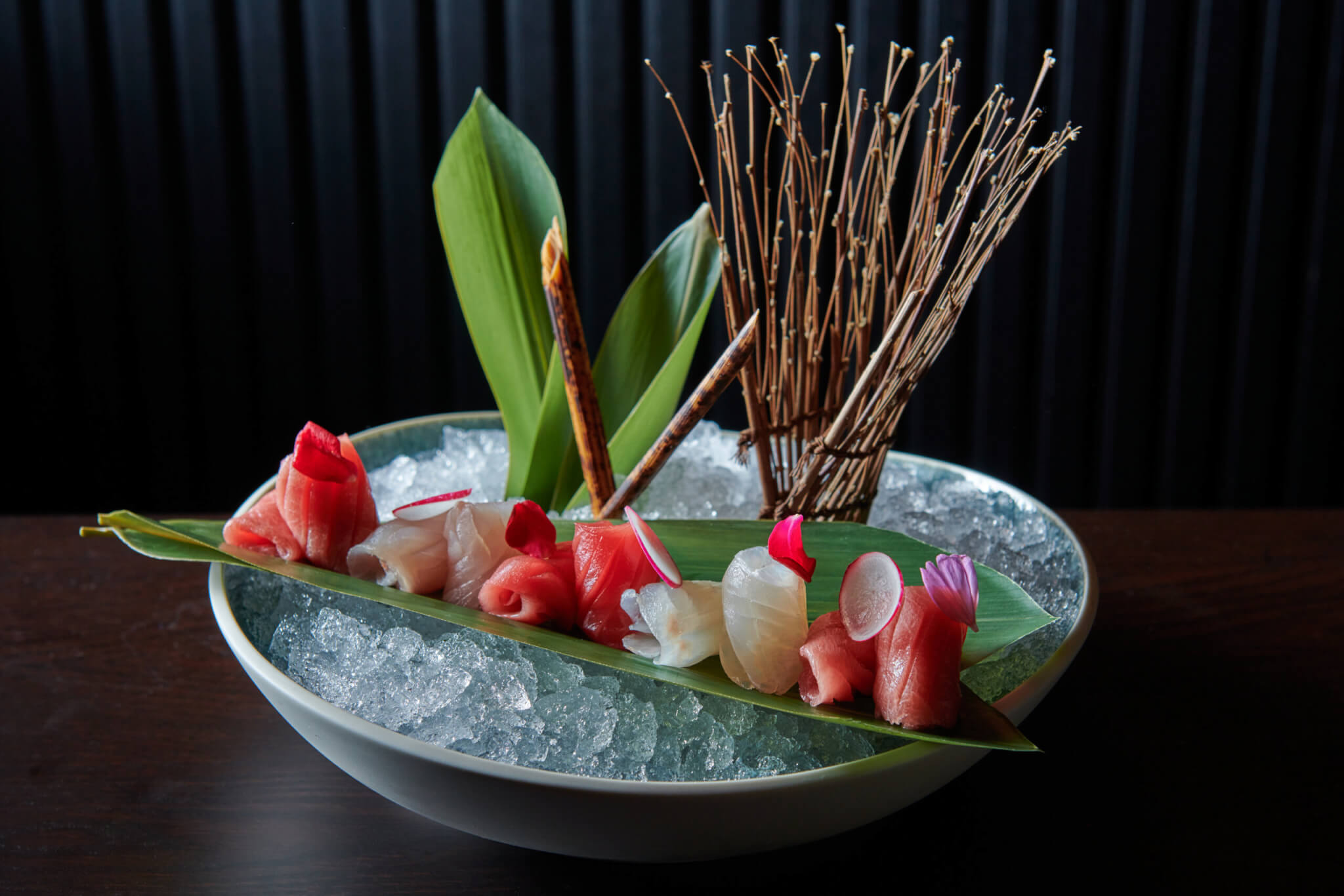sashimi bowl at sake no hana nyc