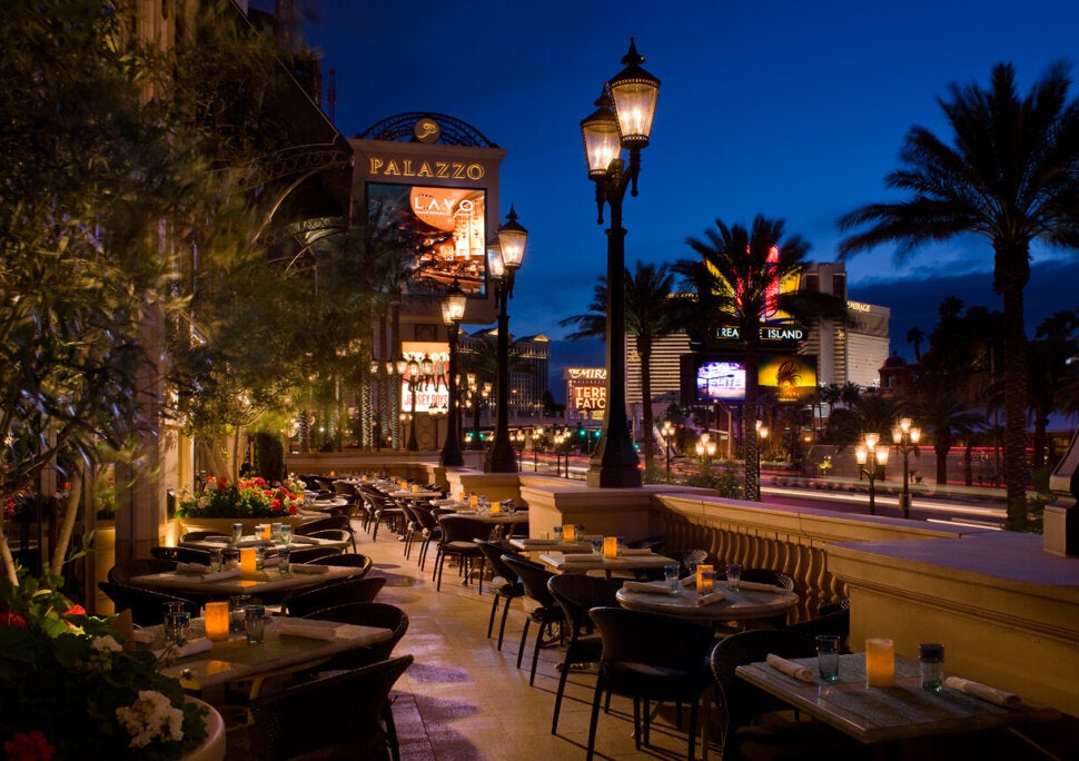 LAVO Italian Restaurant Las Vegas Strip Views