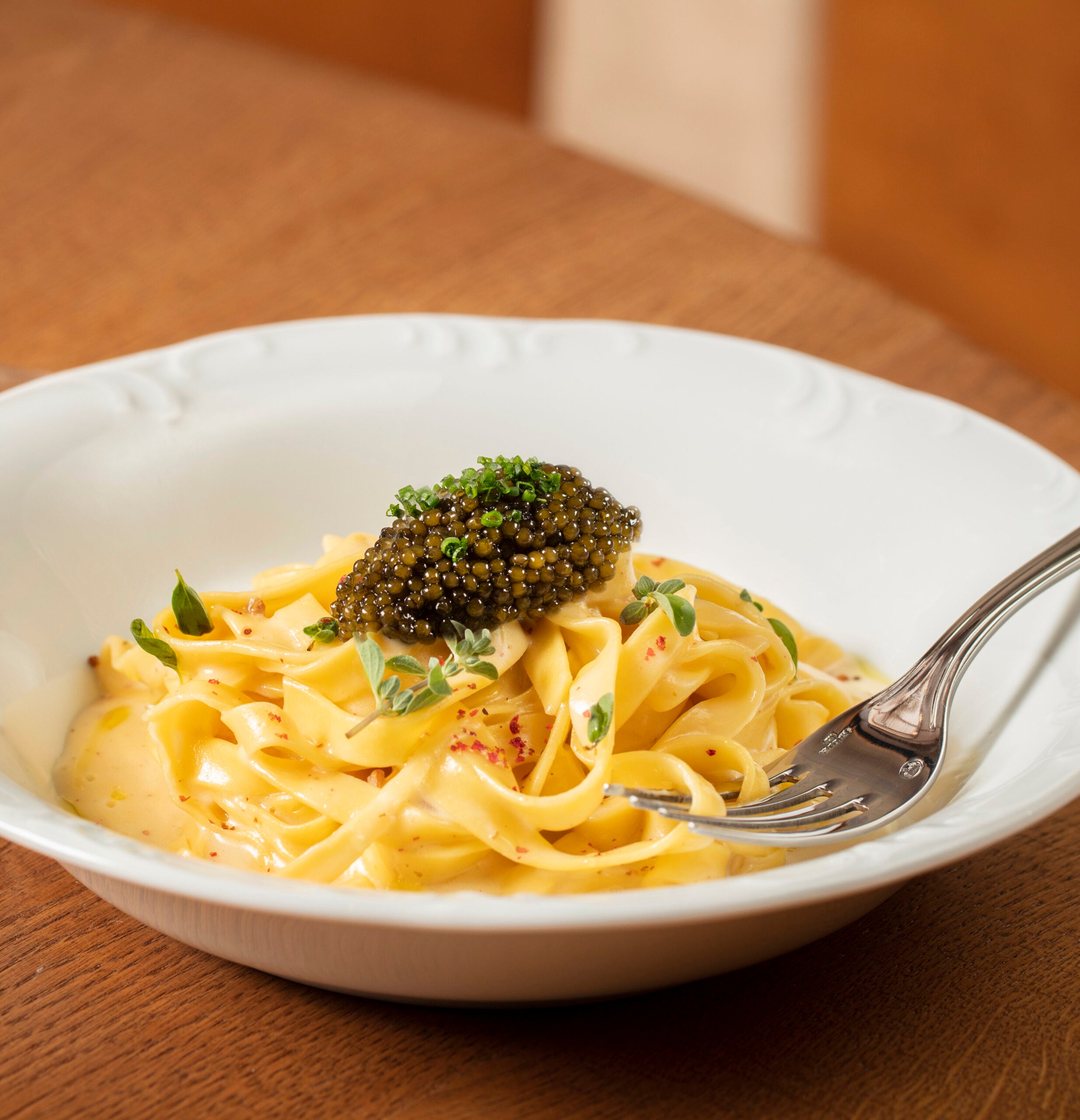 Caviar Linguine