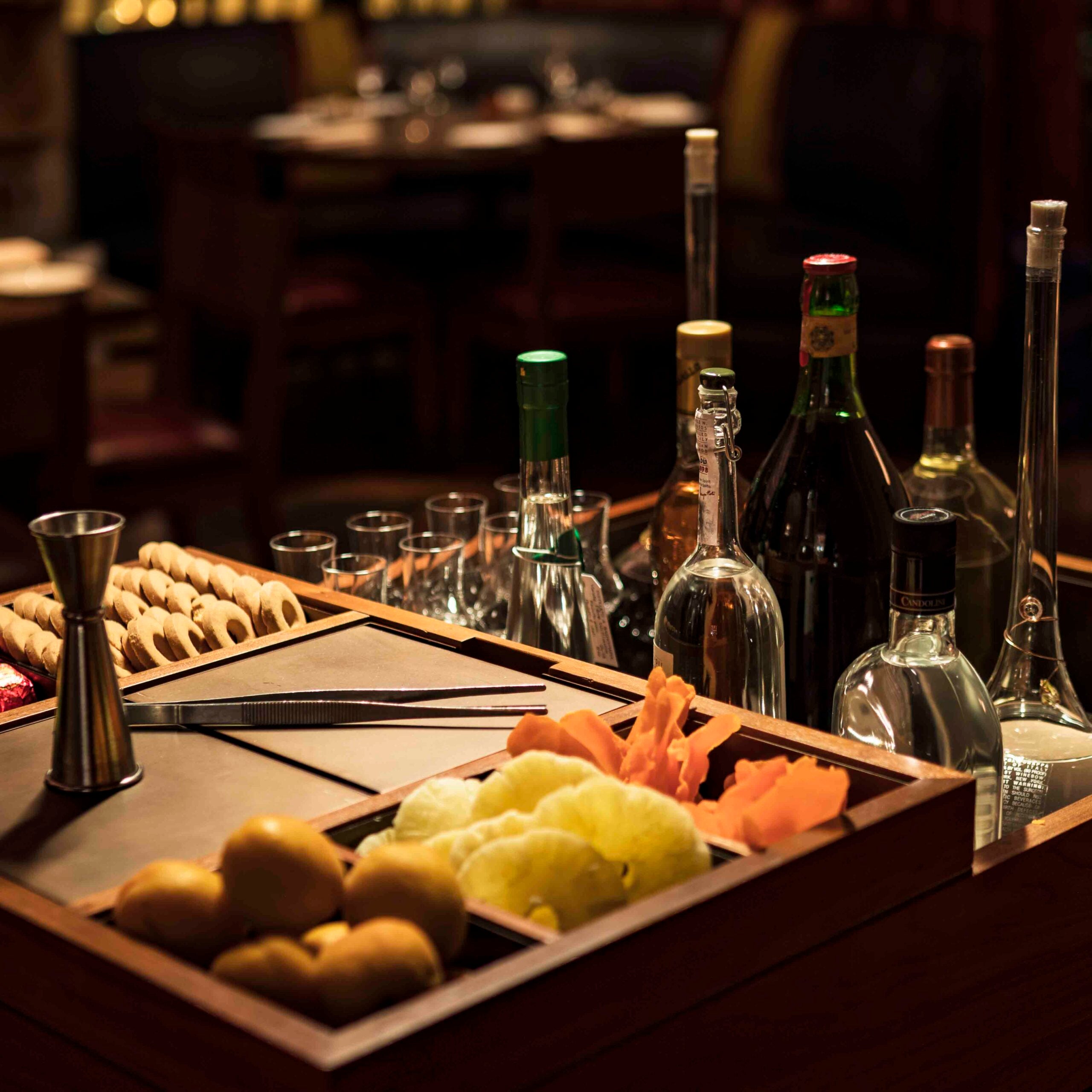 feroce restaurant grappa cart