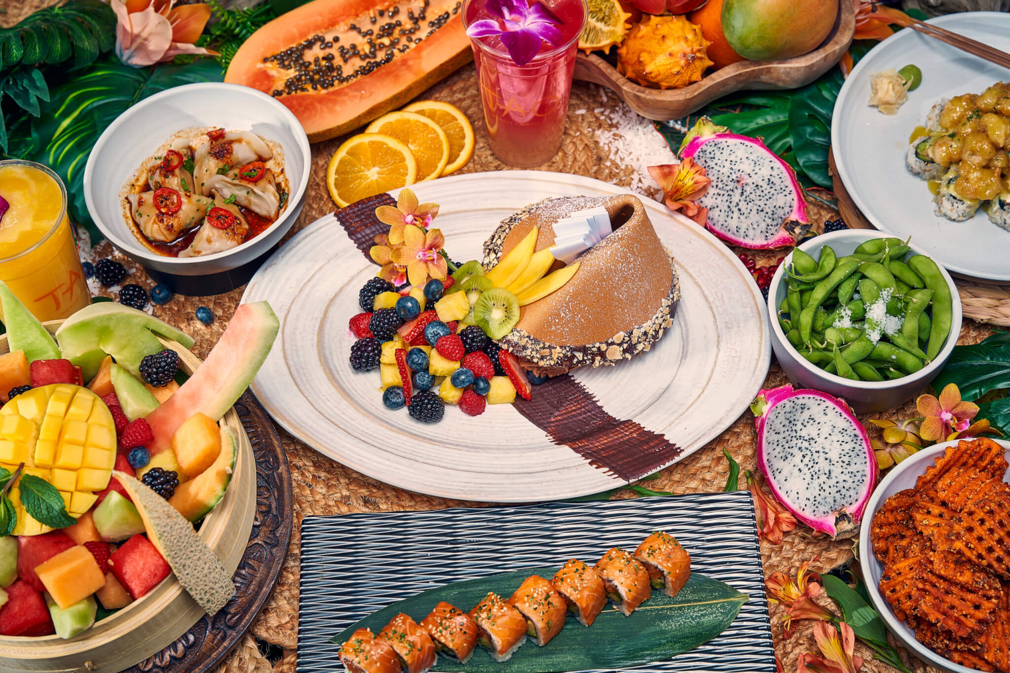 tao beach culinary dishes