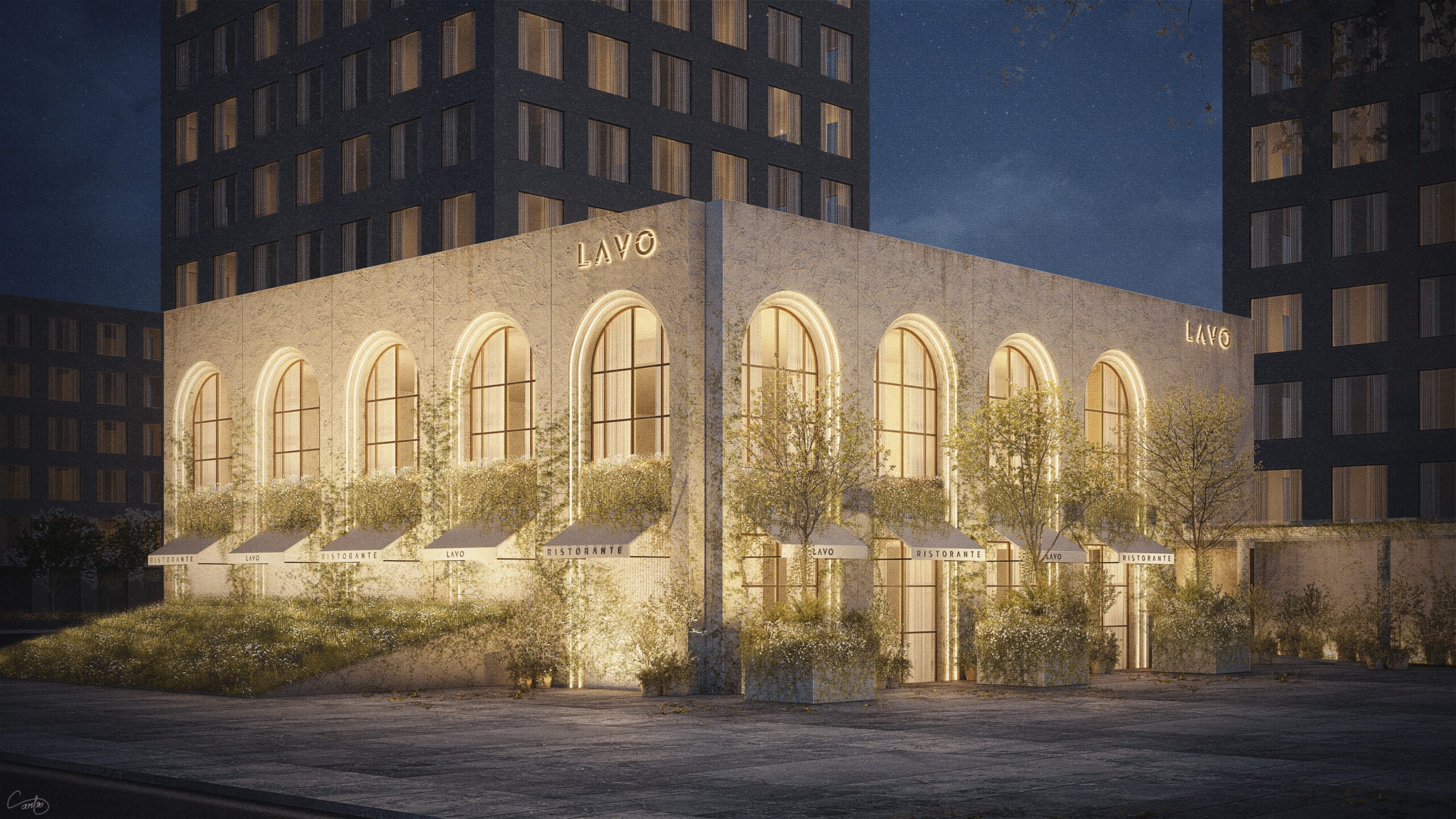 LAVO From Tao Group Hospitality and Dinar to Open at Paseo Arcos ...