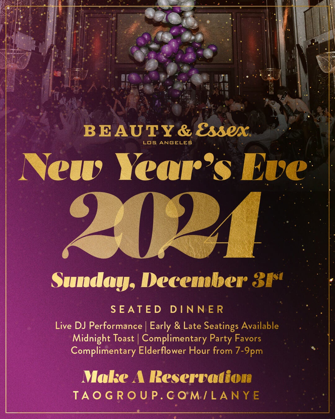 Artist Image - New Year's Eve at Beauty & Essex