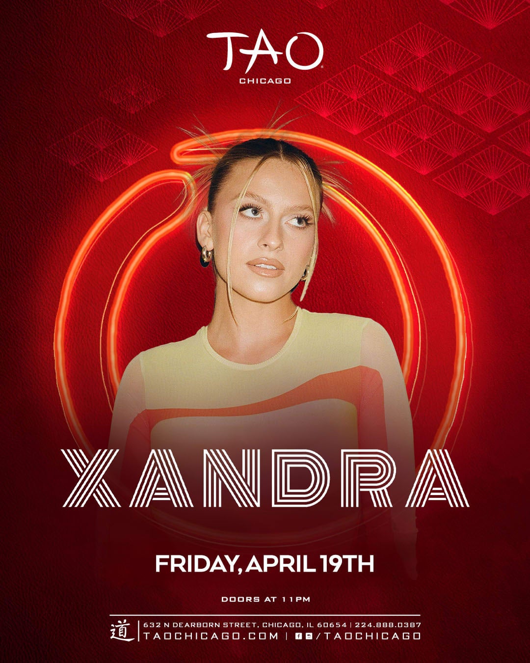 4/19/2024 – XANDRA – TAO Nightclub – Chicago