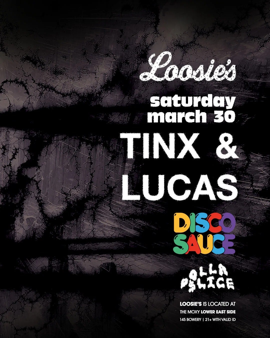 3/30/2024 – Tinx & Lucas – Loosie’s Nightclub