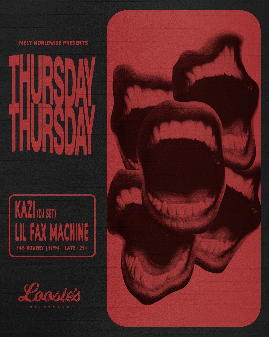 5/16/2024 – Kazi | Lil Fax Machine – Loosie’s Nightclub