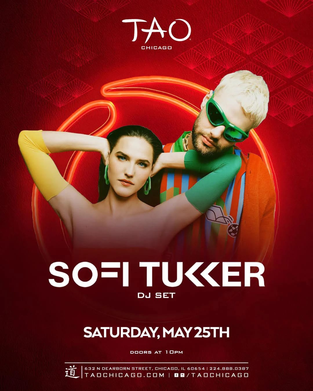 5/25/2024 – SOFI TUKKER – TAO Nightclub Chicago