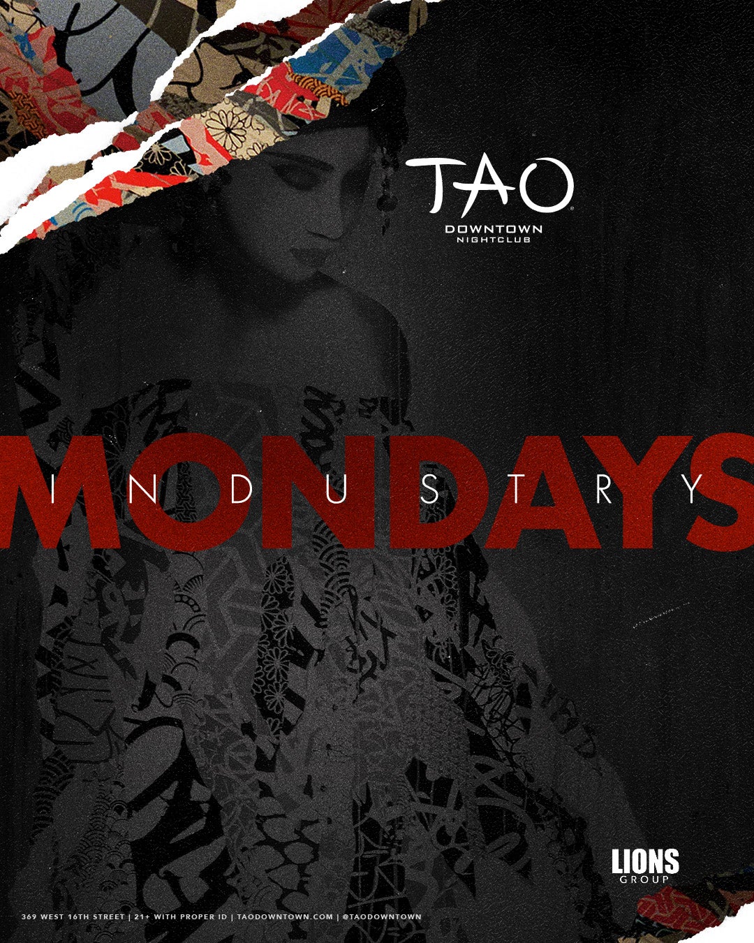 6/17/2024 – Industry Mondays – TAO Downtown Nightclub