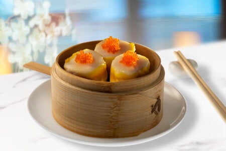 Yauatcha Scallop shu mai