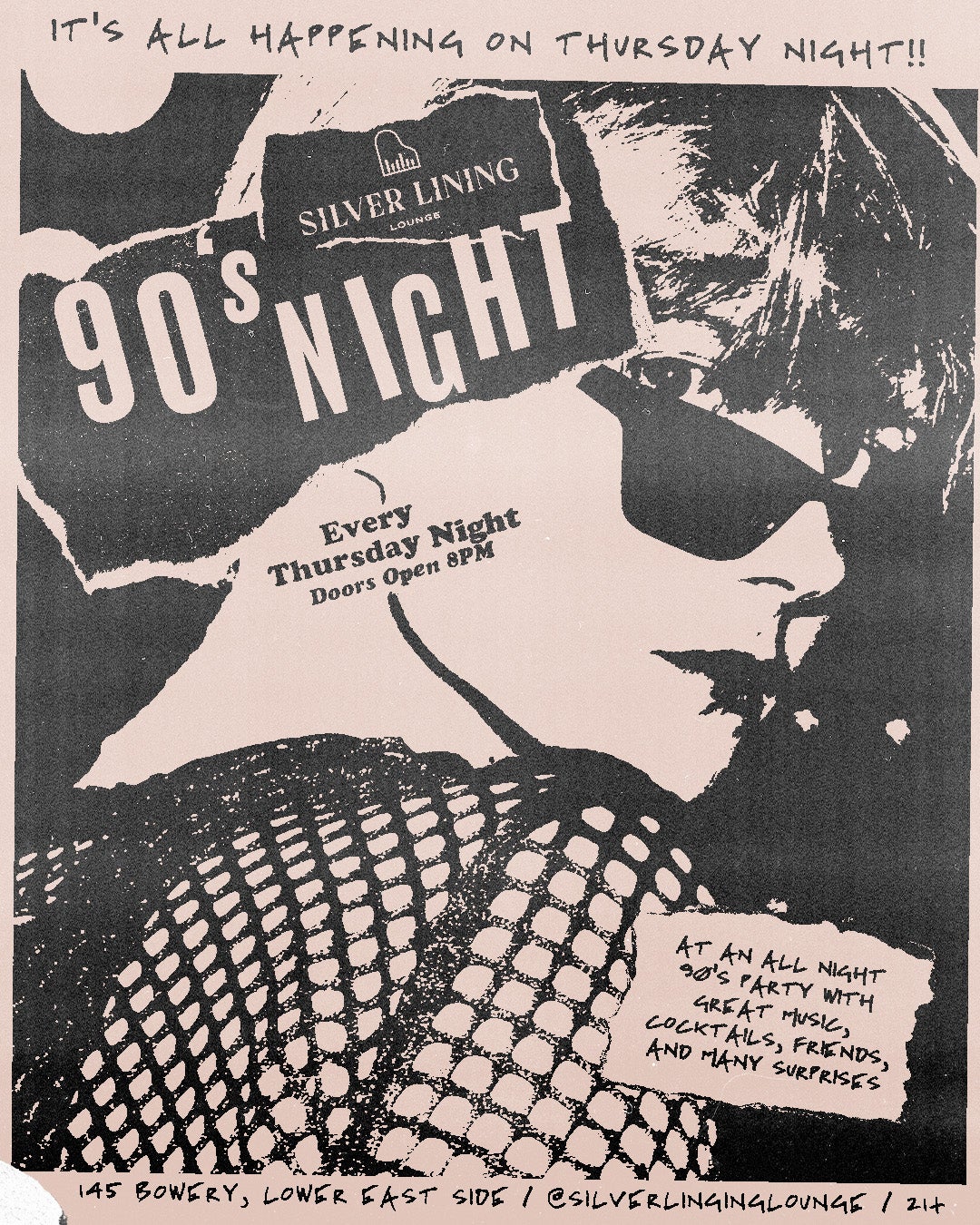 7/18/24 – 90s Night – Silver Lining Lounge