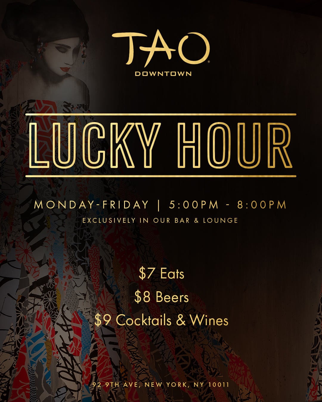 Lucky Hour Flyer