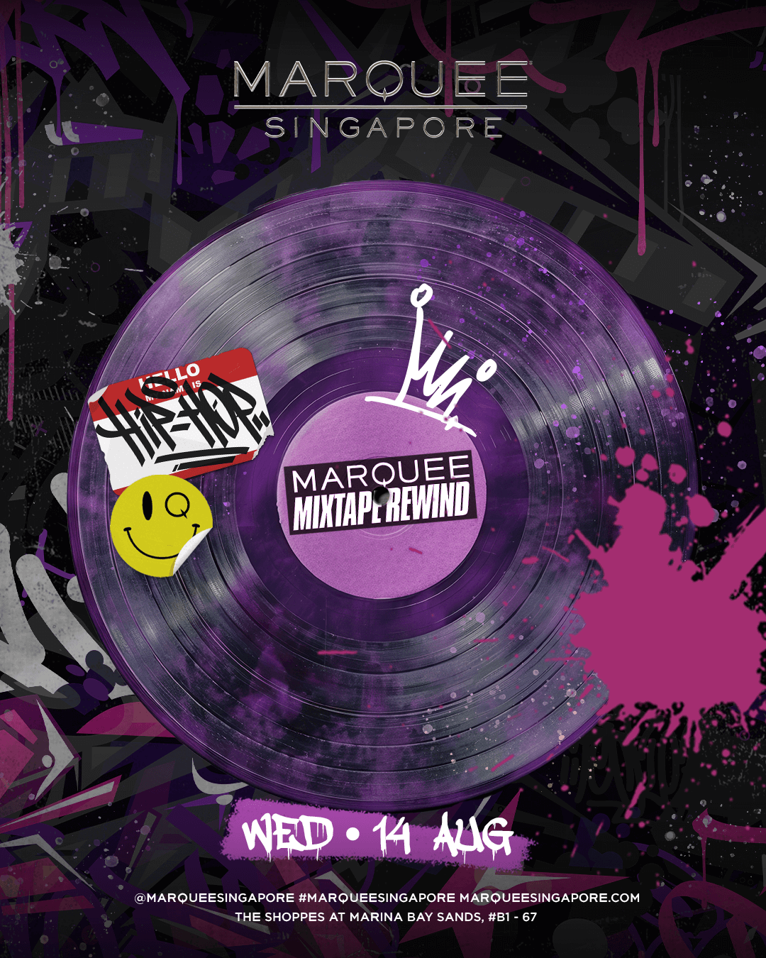 8/14/24 – Mixtape Rewind – Marquee Singapore