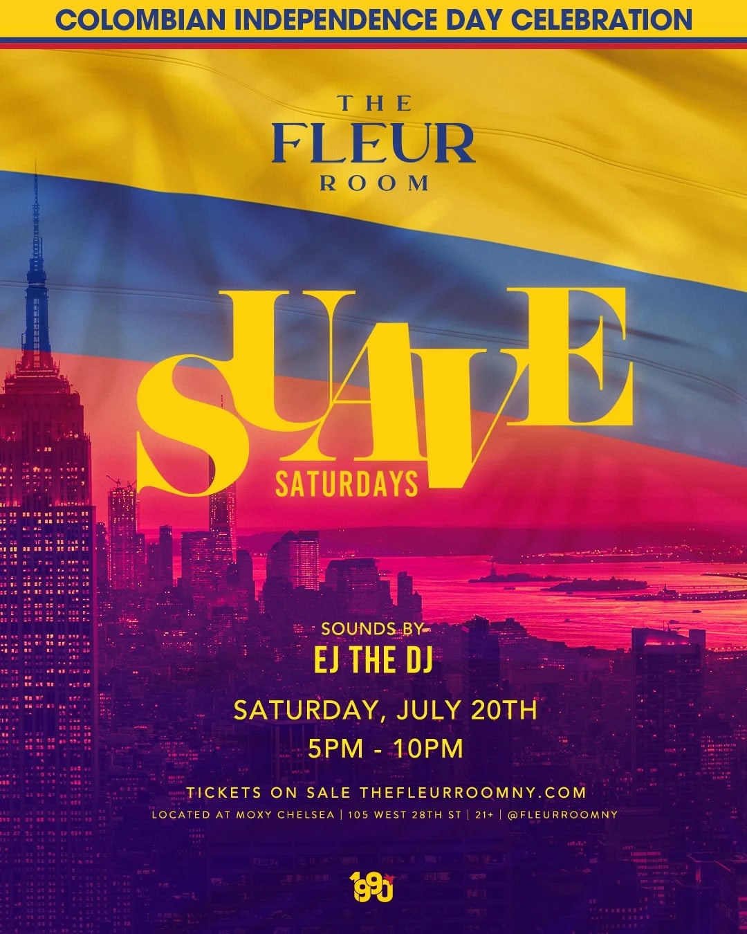 7/20/2024 – Colombian Independence Day Celebration – The Fleur Room