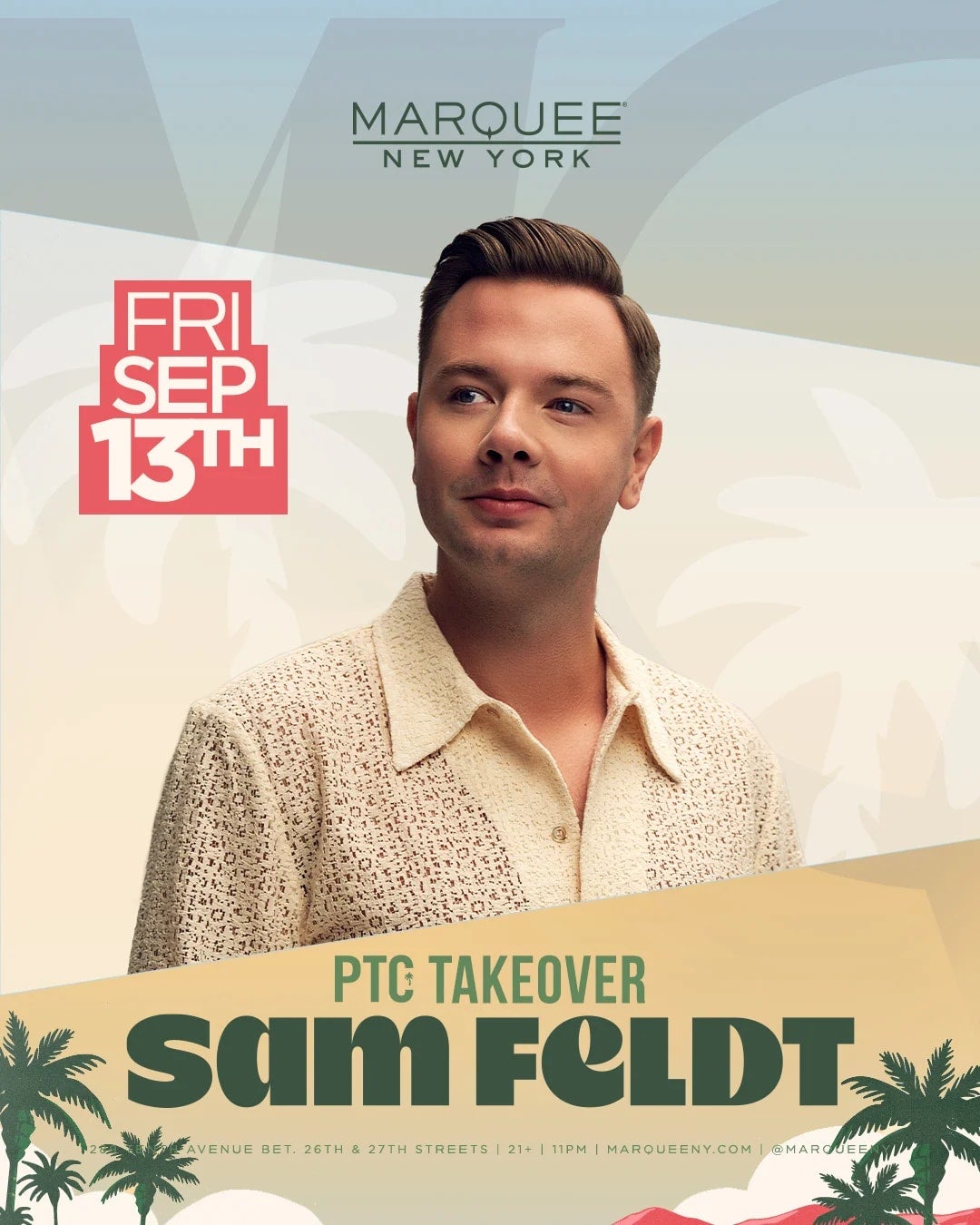 9/13/2024 – Sam Feldt – Marquee