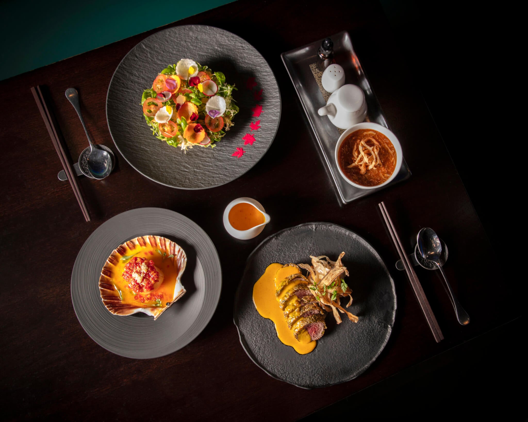 Hakkasan Autumn Dishes