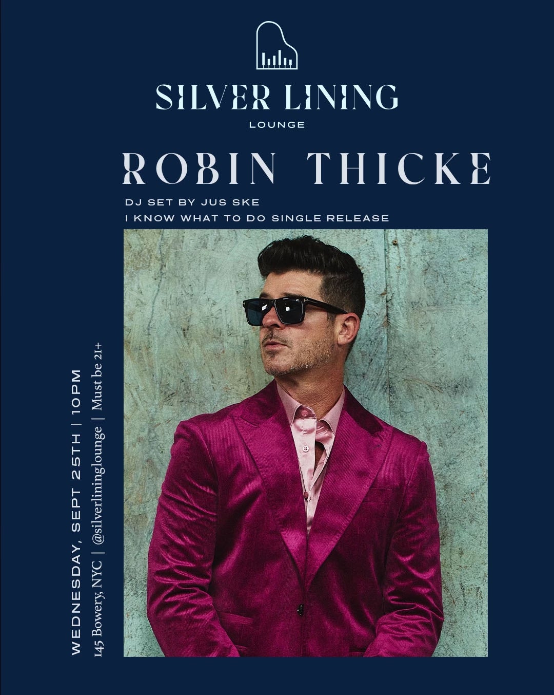 9/25/2024 – Robin Thicke – Silver Lining Lounge