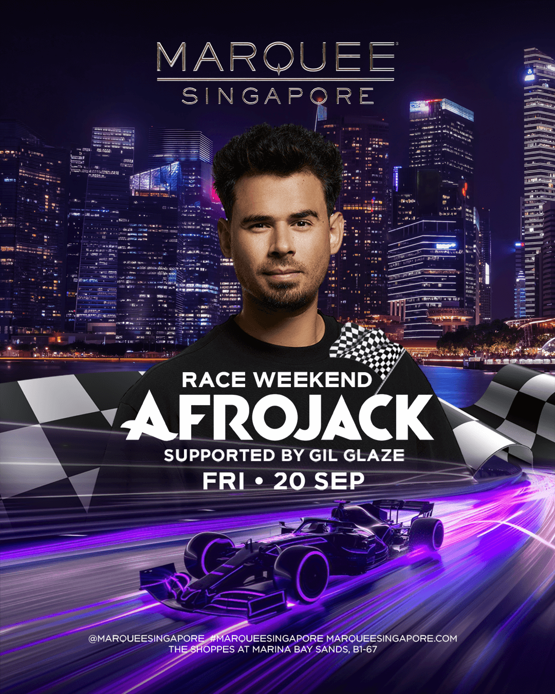 9/20/24 – Afrojack Race Weekend – Marquee Singapore