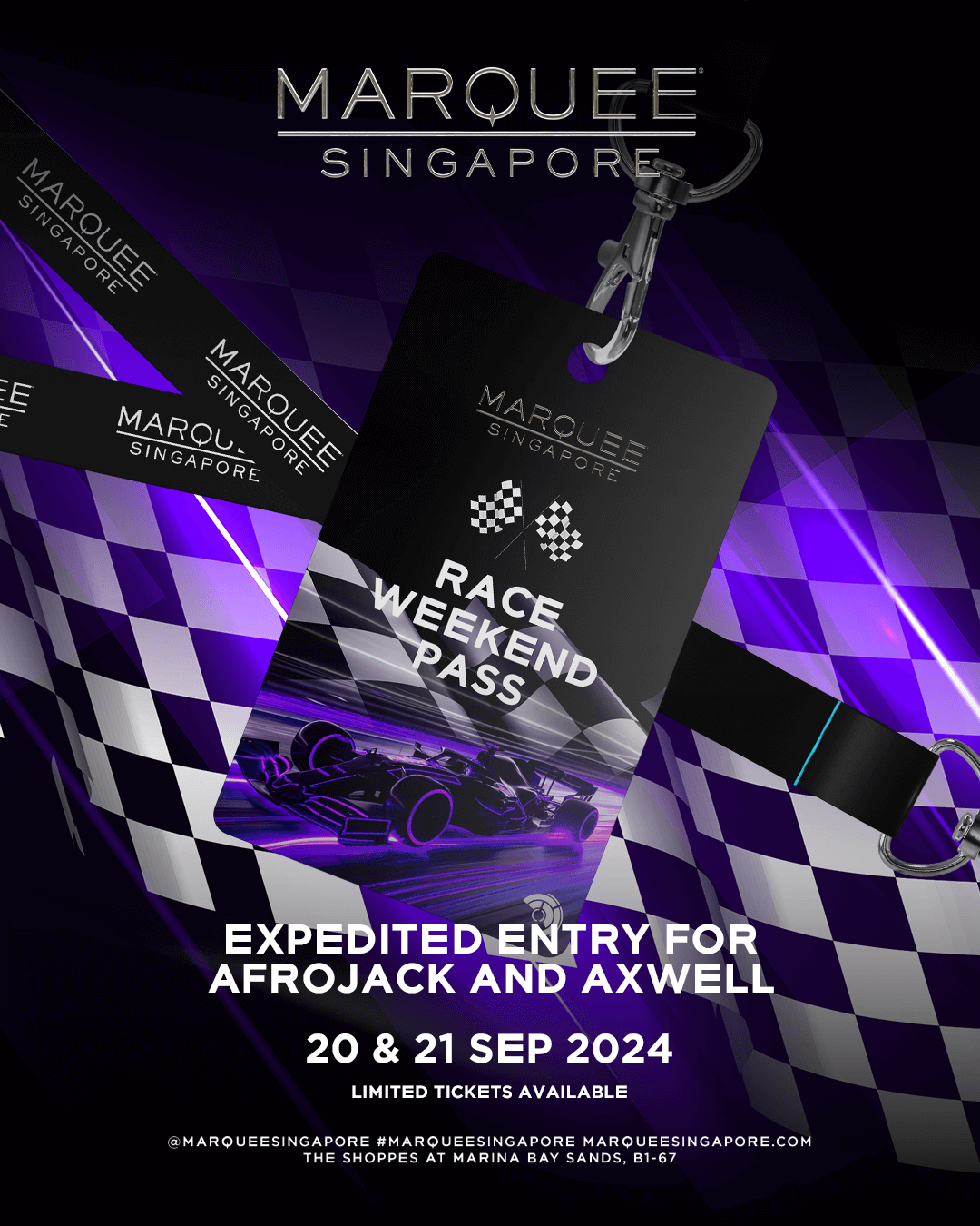 9/20/24 – Afrojack Entry – Marquee Singapore