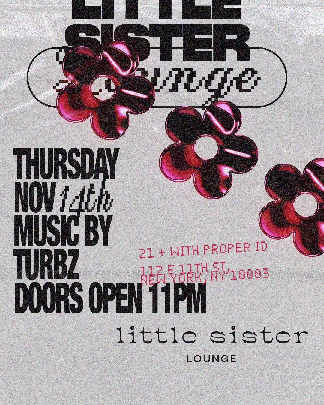 11/14/2024 – Turbz – Little Sister Lounge