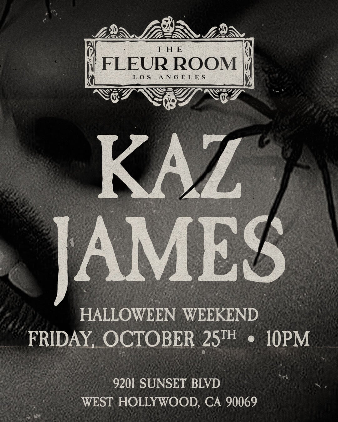 10/25/2024 – Kaz James- The Fleur Room Los Angeles