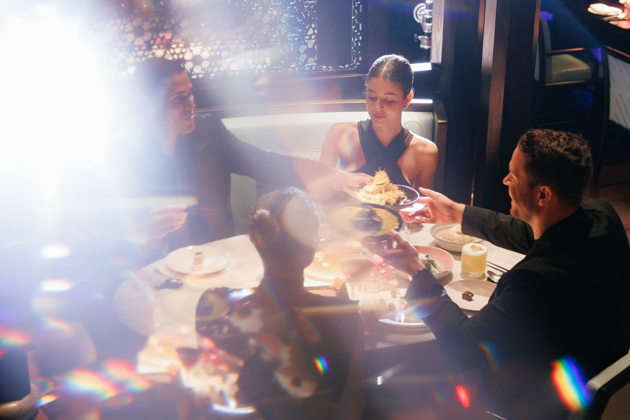 people dining at Hakkasan Dubai
