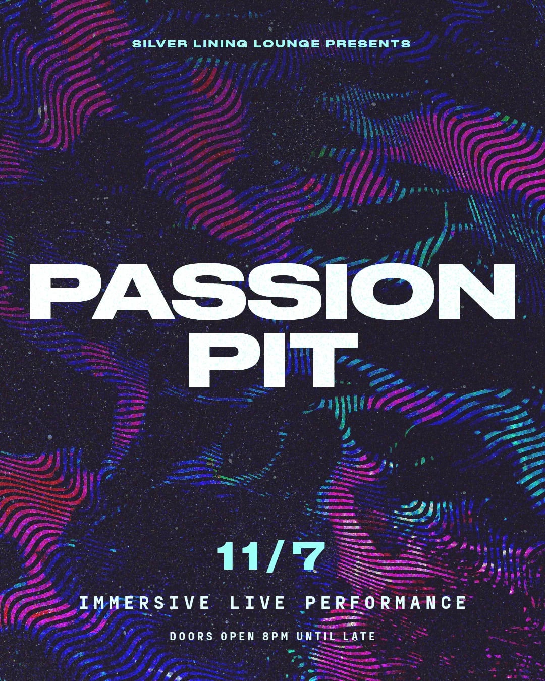 11/7/2024 – Passion Pit – Silver Lining Lounge