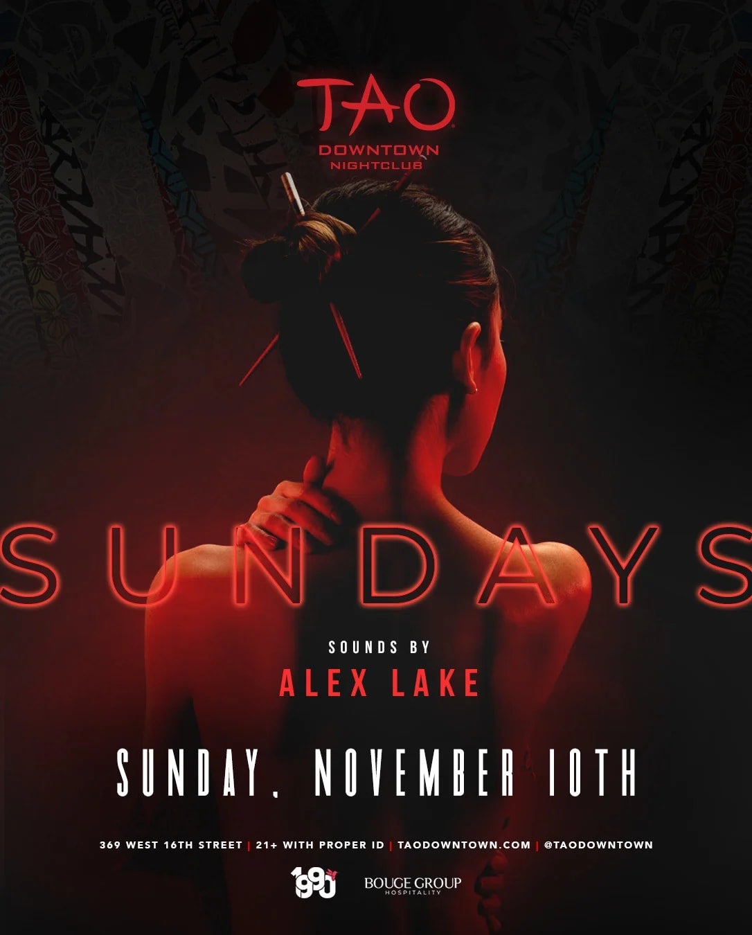 11/10/2024 – Alex Lake – TAO Downtown Nightclub