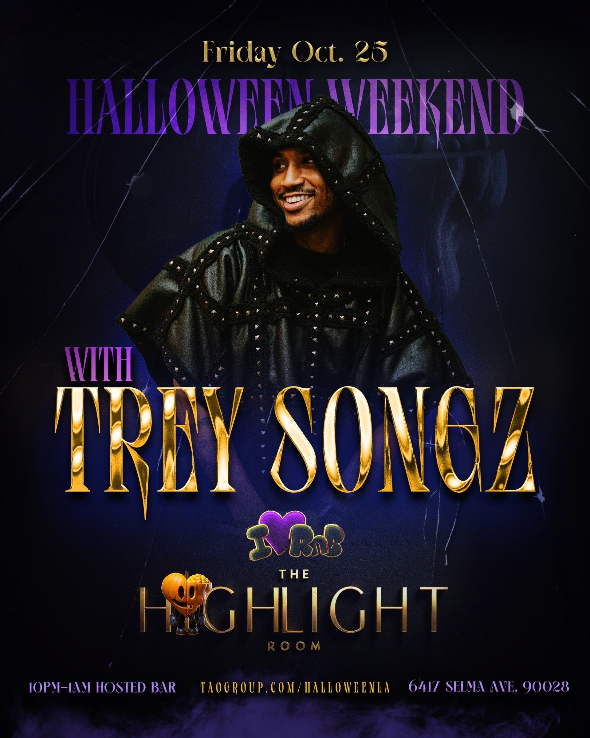 10/25/2024 – I Love RnB Halloween Takeover – The Highlight Room Nightlife