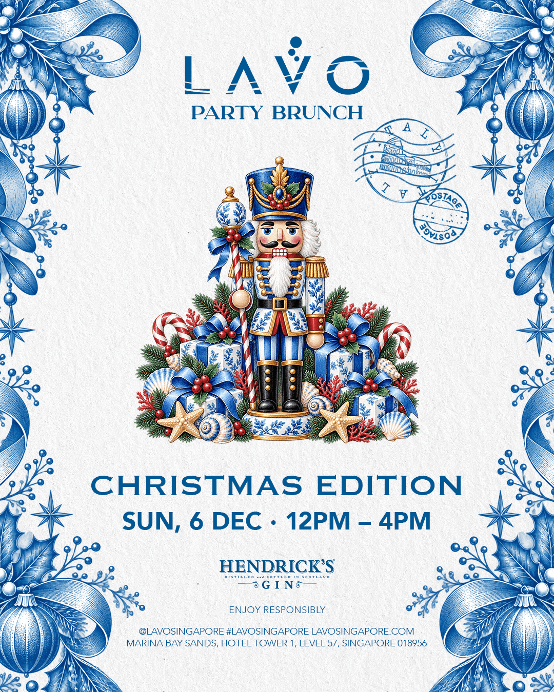 Christmas party brunch