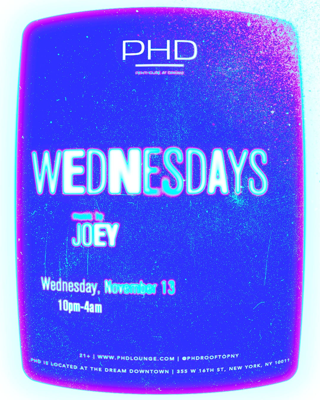 11/13/2024 – Joey – PHD Lounge