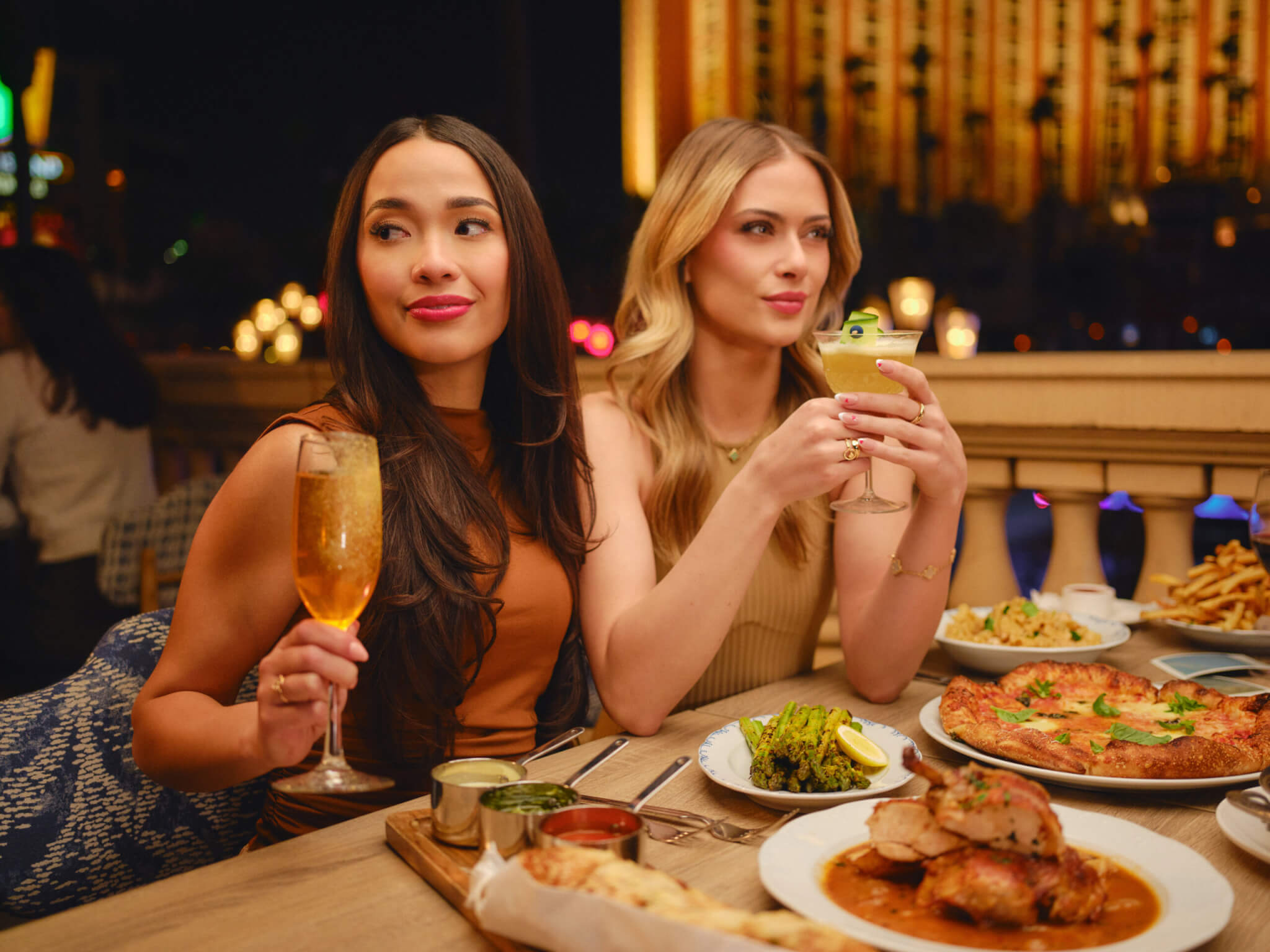 girls drinking at LAVO