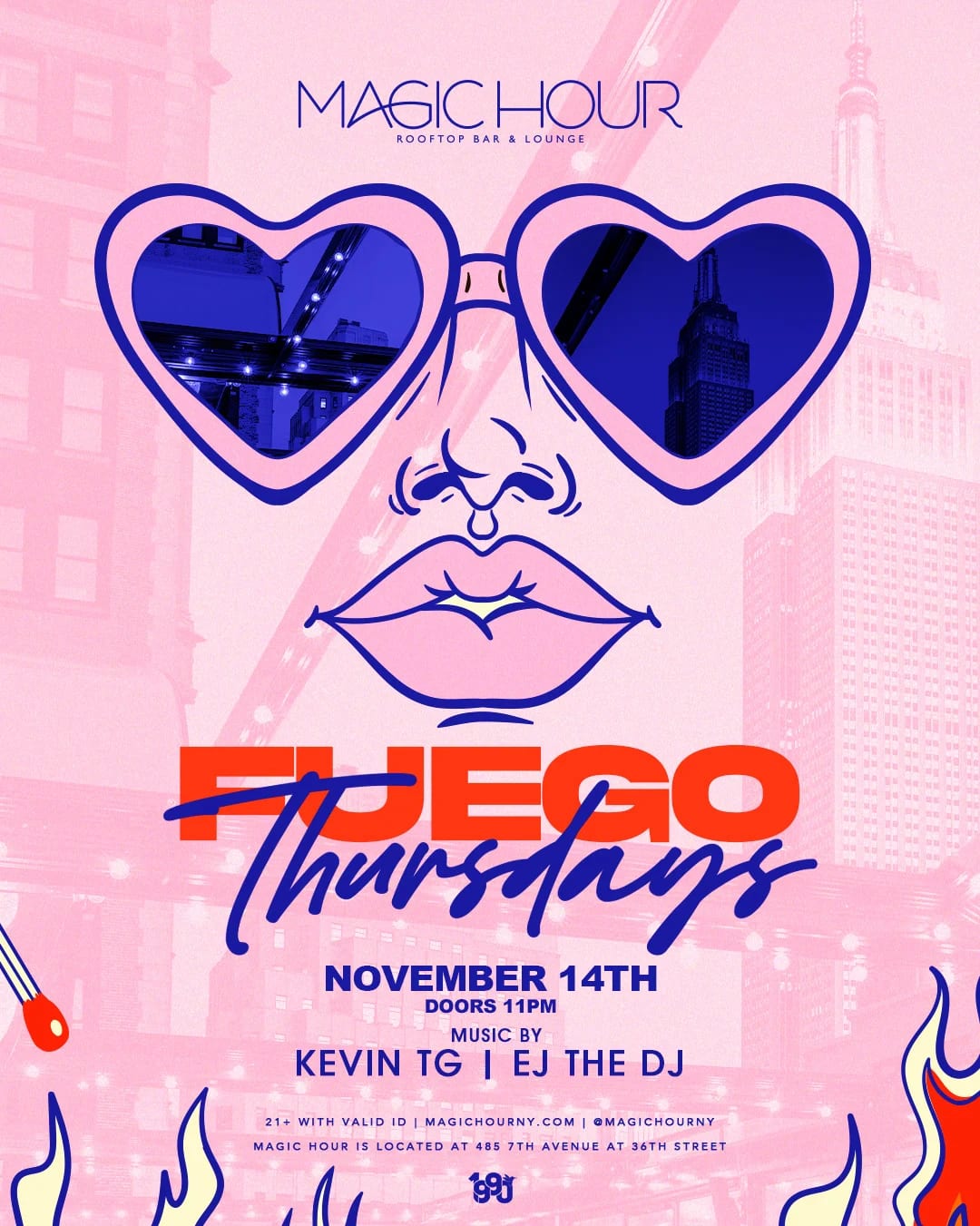 11/14/2024 – Kevin TG | EJ The DJ – Magic Hour Rooftop