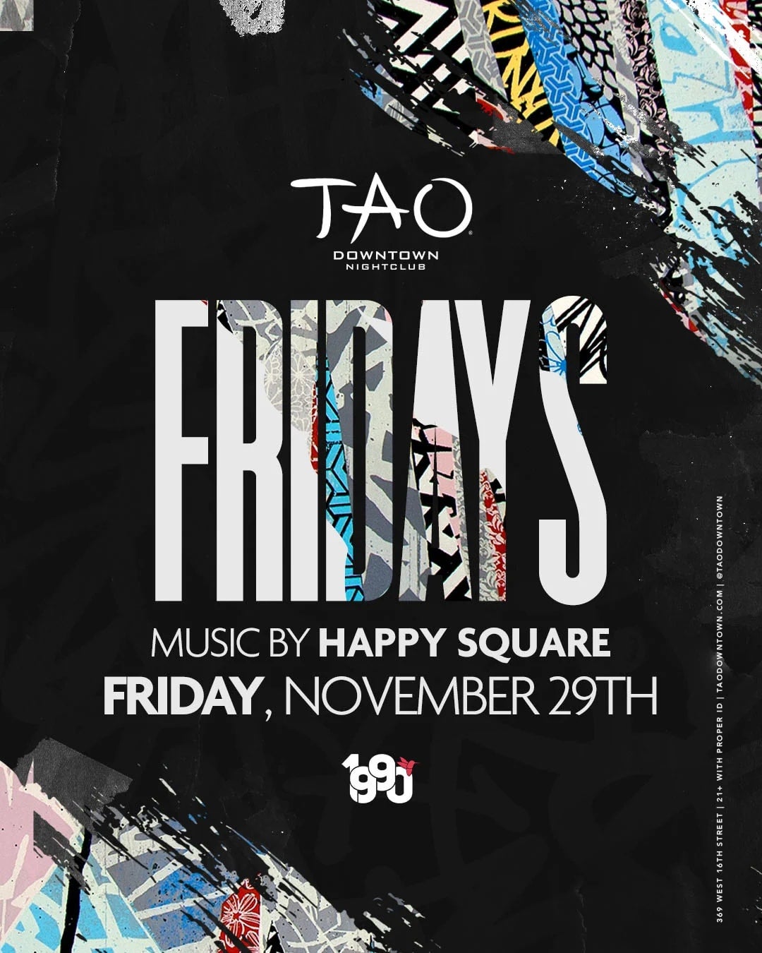 11/29/2024 – Happy Square – TAO Downtown Nightclub