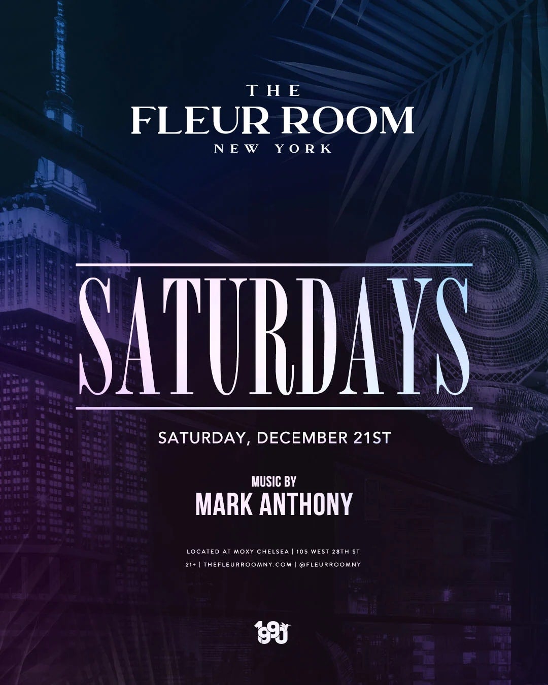 12/21/2024 – Mark Anthony – The Fleur Room