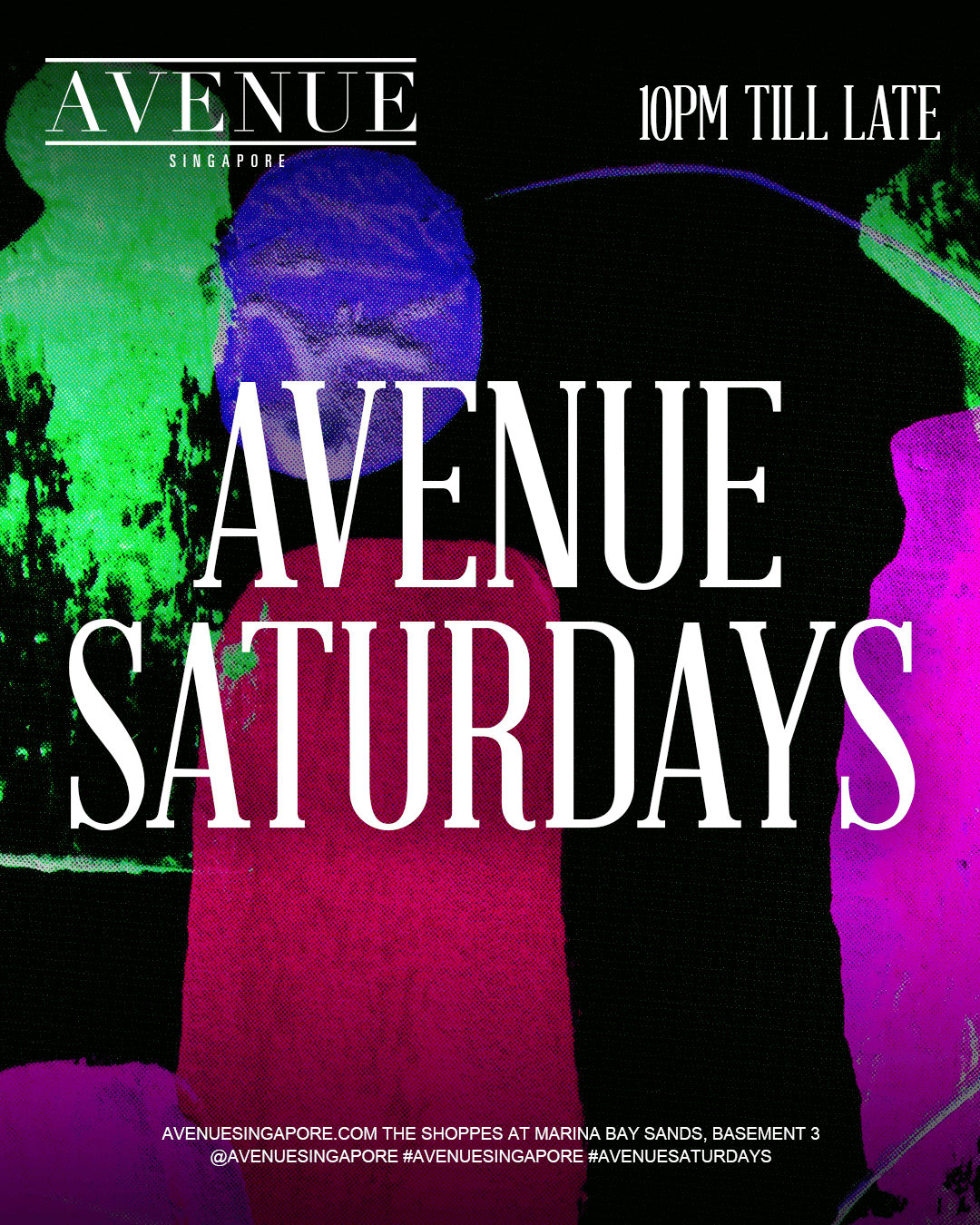 11/01/25 Avenue Saturdays – Avenue Singapore
