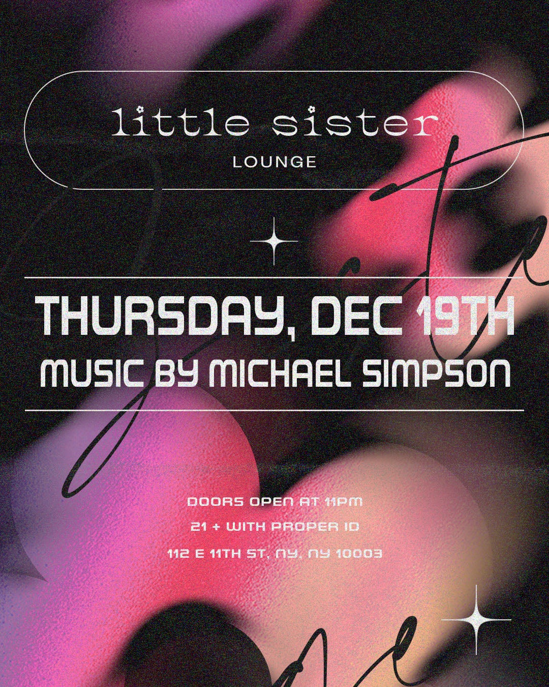 12/19/2024 – Michael Simpson – Little Sister Lounge