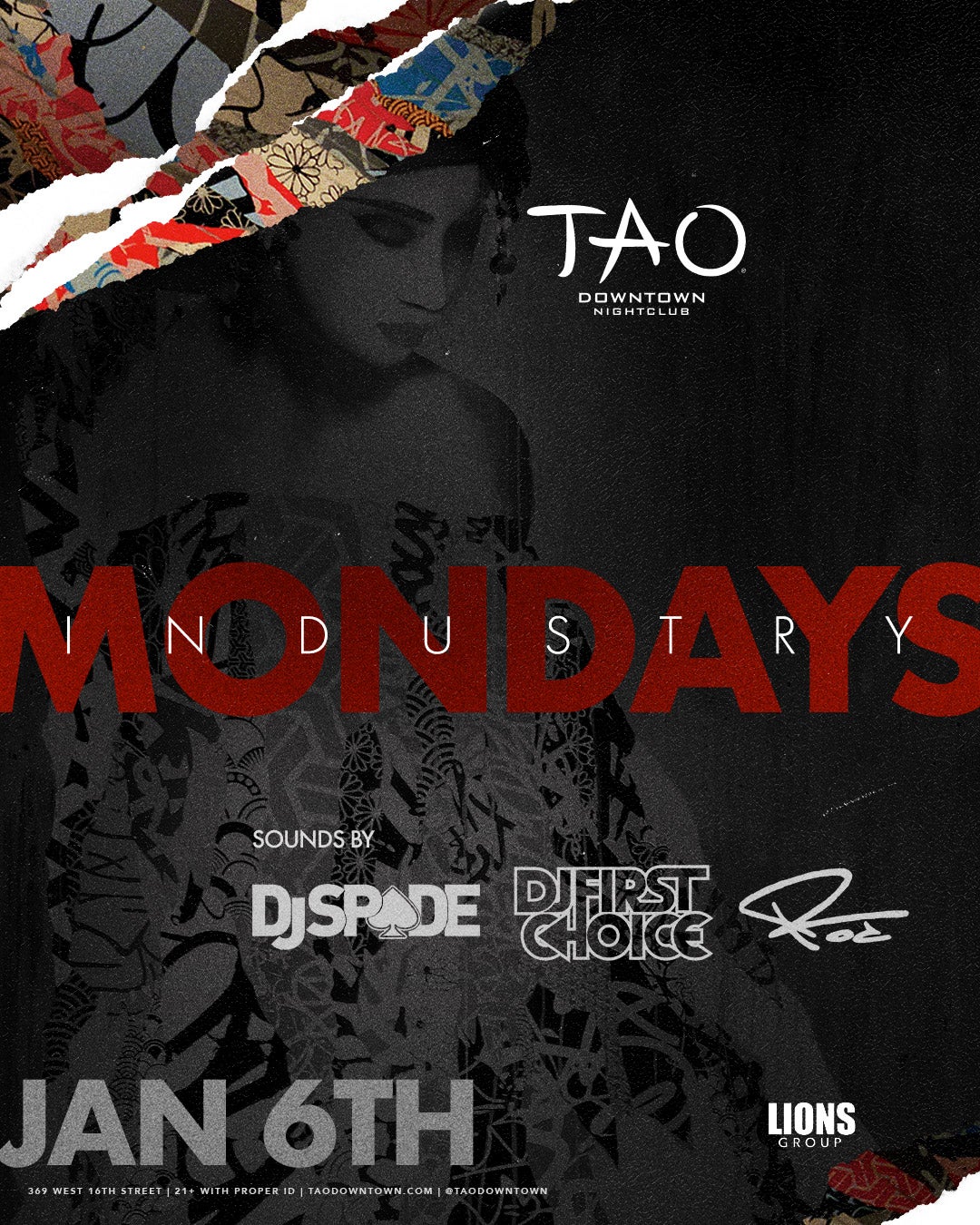 1/6/2025 – Spade / First Choice / Rod – TAO Downtown Nightclub