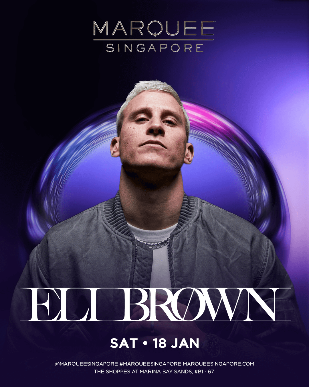 18/01/25 – Eli Brown – Marquee Singapore