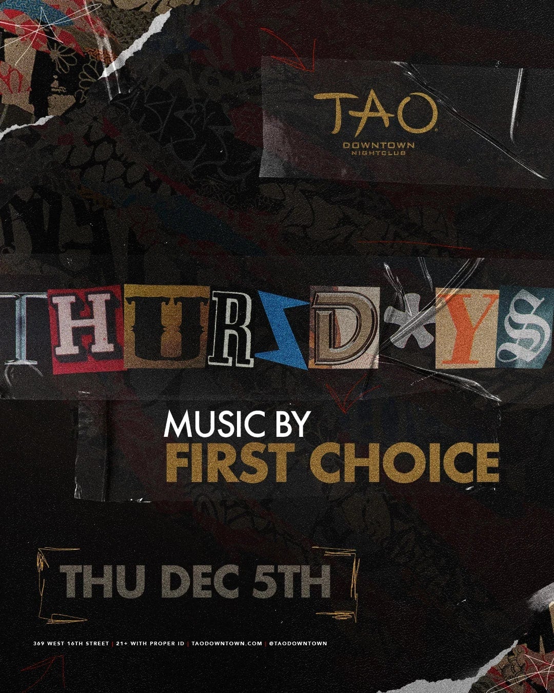 12/5/2024 – First Choice – TAO Downtown Nightclub