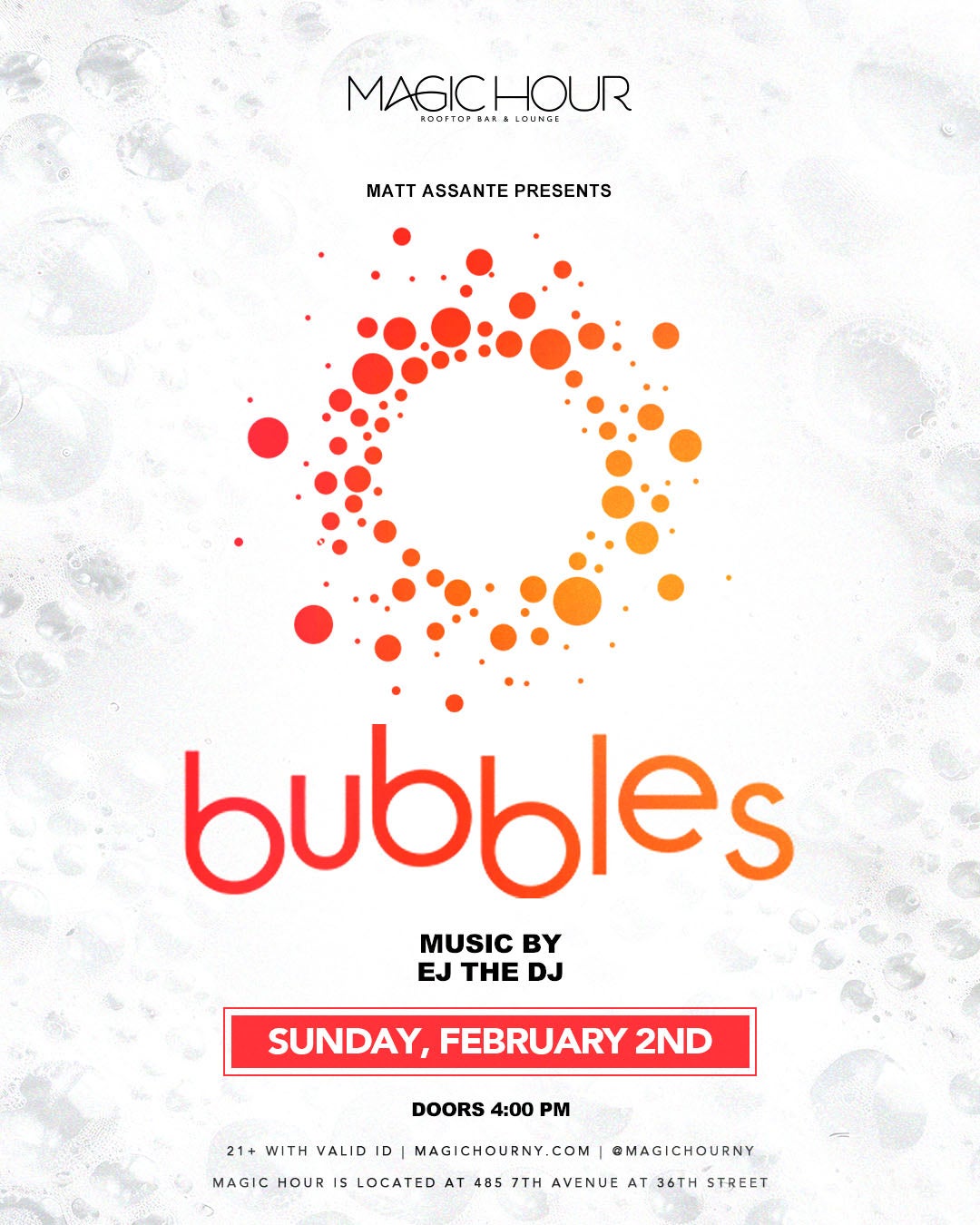 2/2/2025 – EJ The DJ  – Magic Hour Rooftop