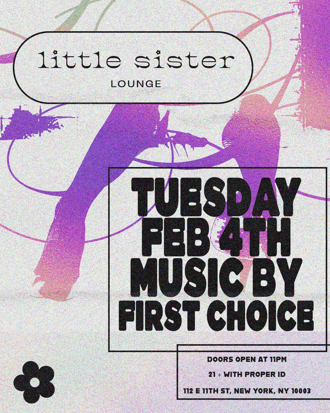 2/4/2025 – First Choice   – Little Sister Lounge