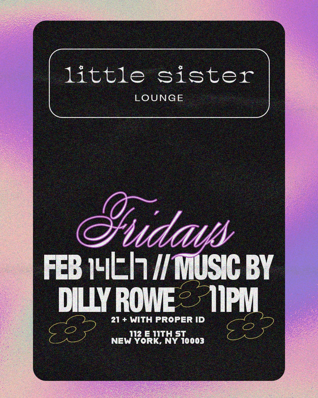 Artist Image - Dilly Rowe