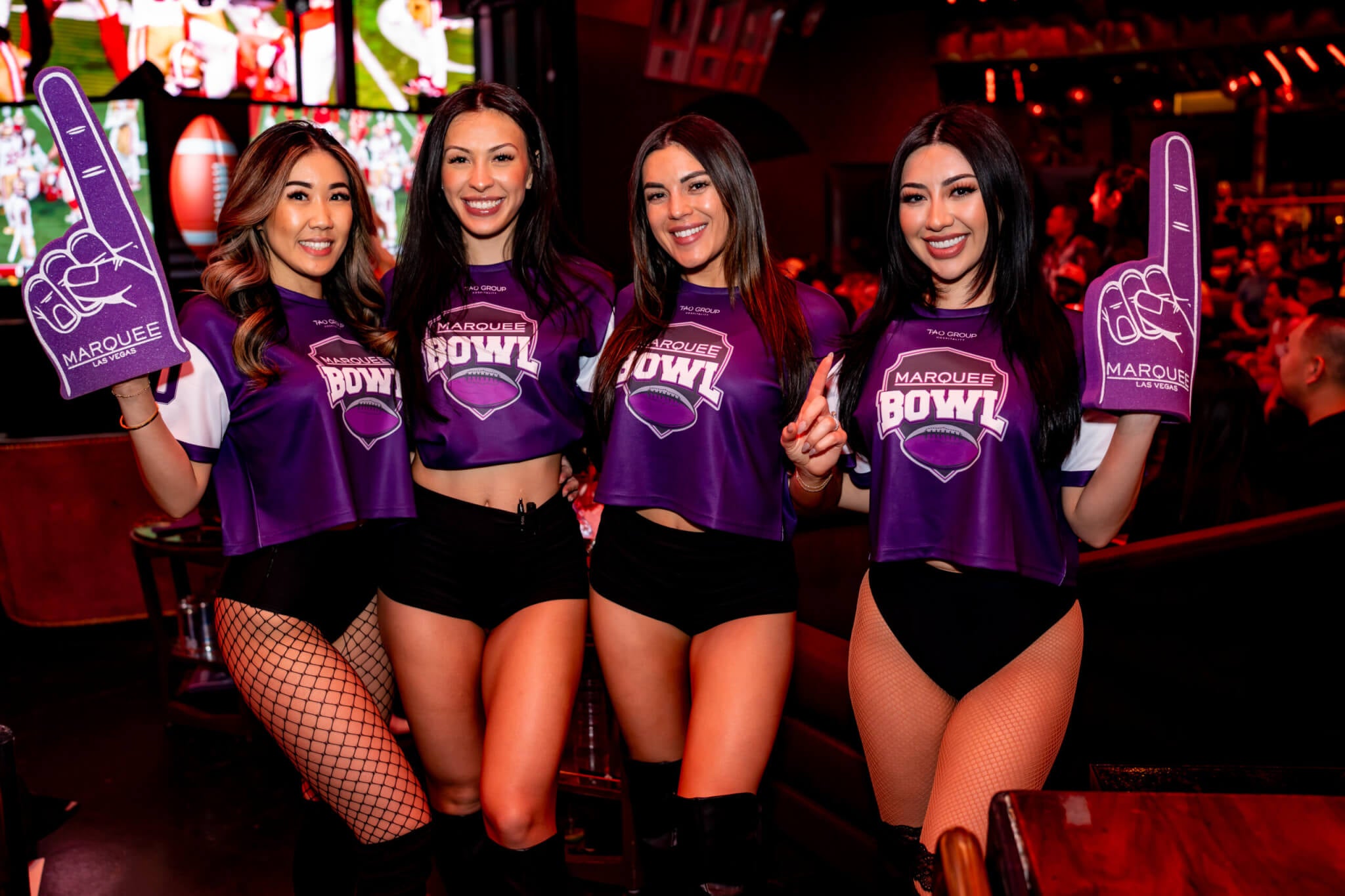 Marquee Bowl Waitresses
